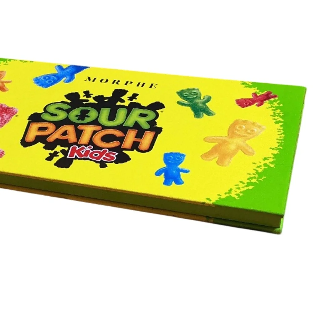 Morphe Eyeshadow Palette Sour Patch Kids, Sour Then Sweet, Bright Hues, Shimmer